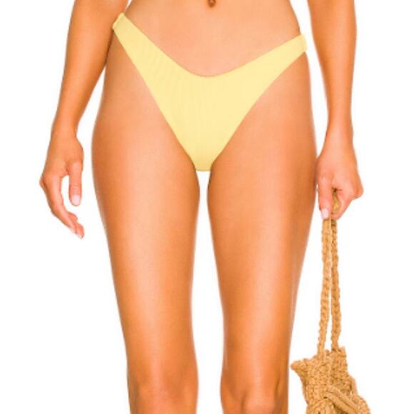 L*Space Ribbed Cabana Bikini Bottom S - Picture 1 of 11